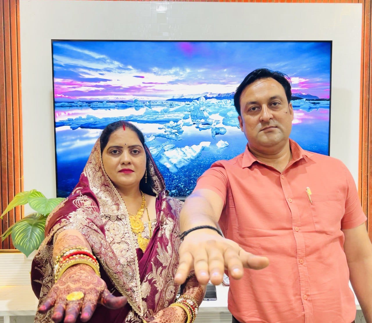 दम्पत्ति ने करवाचौथ पर सामाजिक सरोकार का लिया बड़ा संकल्प