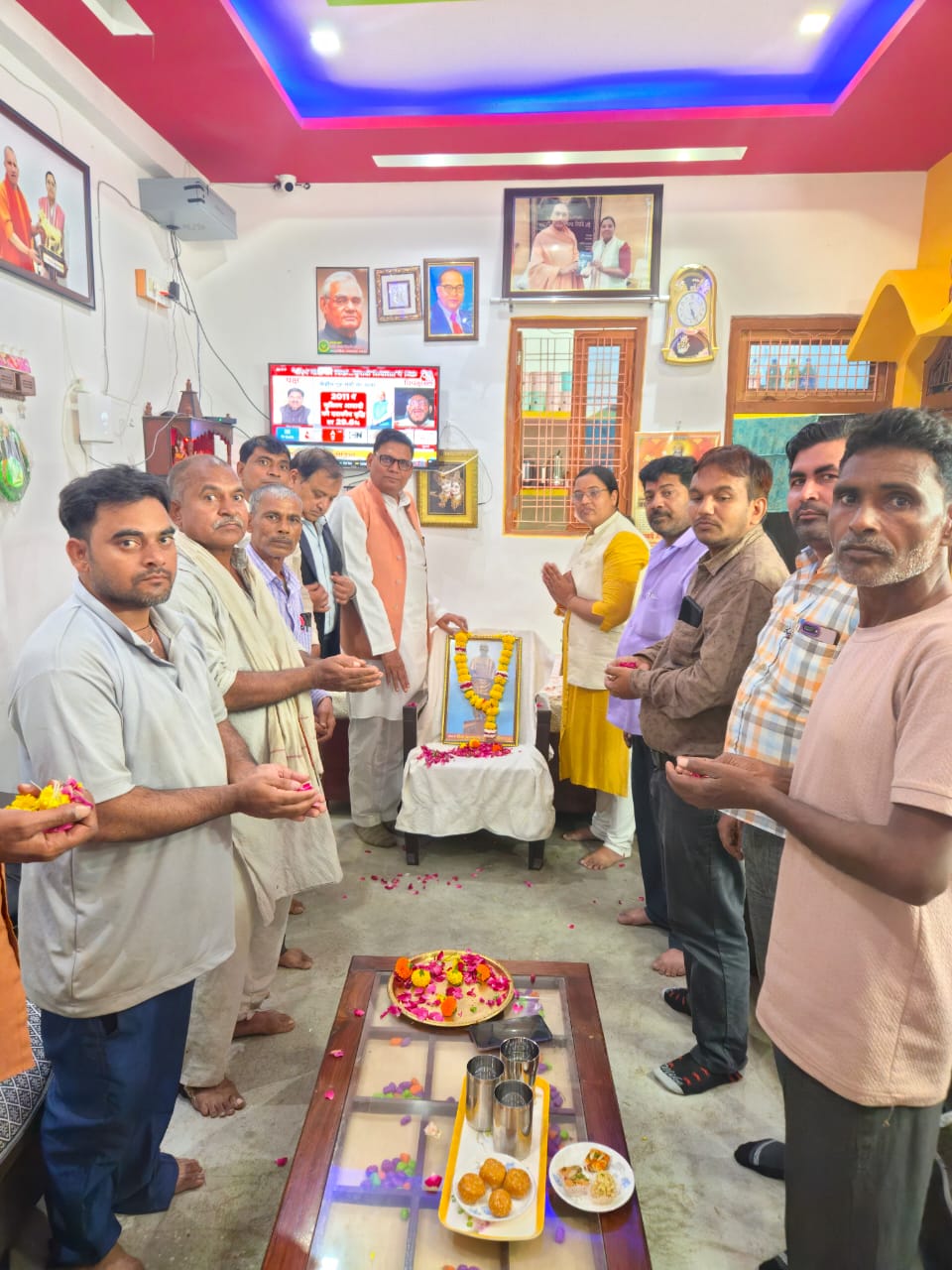 लोहपुरुष सरदार वल्लभ भाई पटेल की जयंती मनाई गई