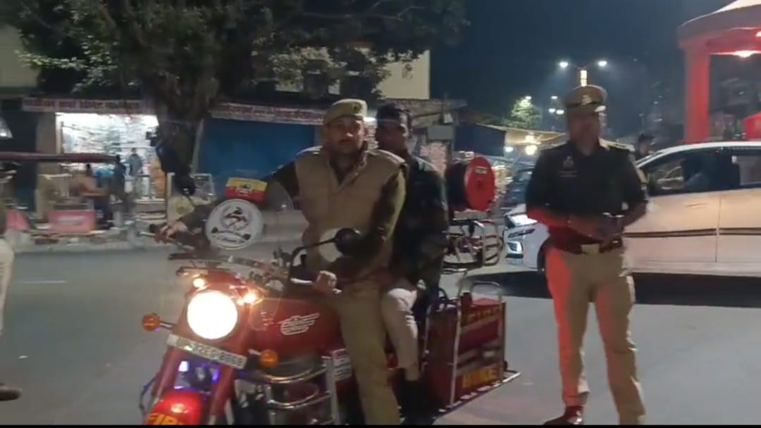 दिल्ली धमाके के बाद औरैया में हाई अलर्ट सुरक्षा सख्त