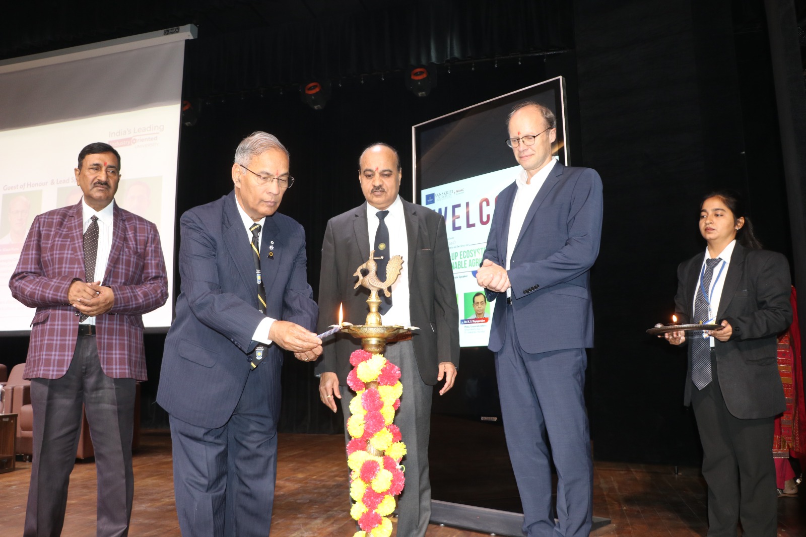 संस्कृति विवि की अंतर्राष्ट्रीय संगोष्ठी में हुई कृषि के नवोन्मेष की बात