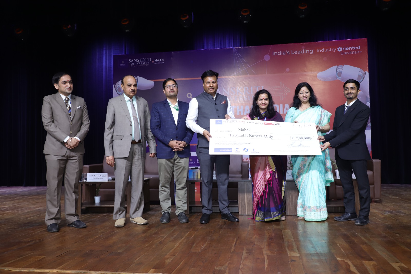 संस्कृति विवि में लिया स्टार्टअप और इनोवेशन को मजबूत बनाने का संकल्प