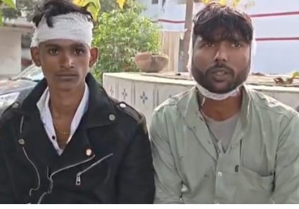 दावत में रसगुल्ला न मिलने से जमकर काटा बवाल चटकी लाठियां दो हुए घायल