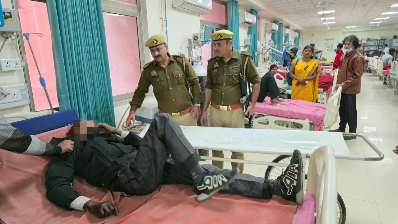 घायल को अस्पताल पहुंचाकर बचायी जान