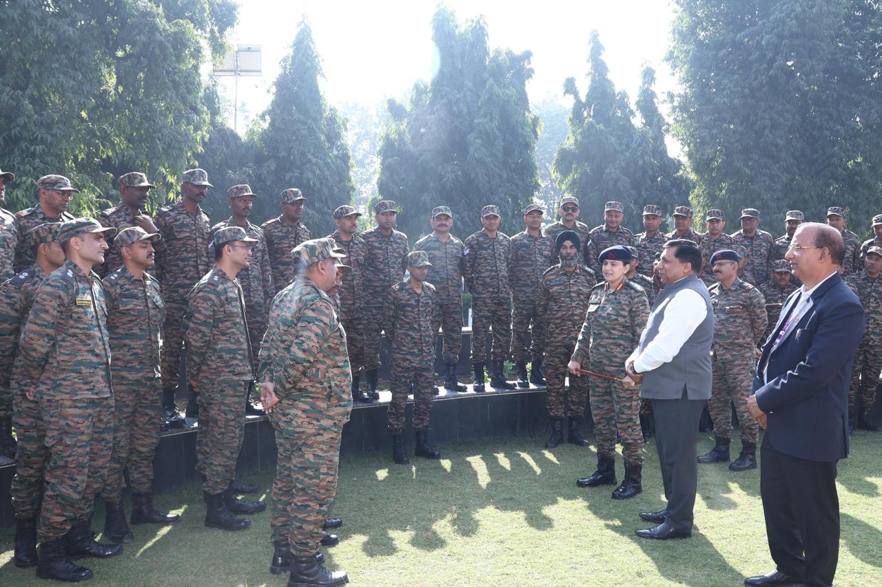 मथुरा रिफाइनरी में भारतीय सेना का तकनीकी अभ्यास