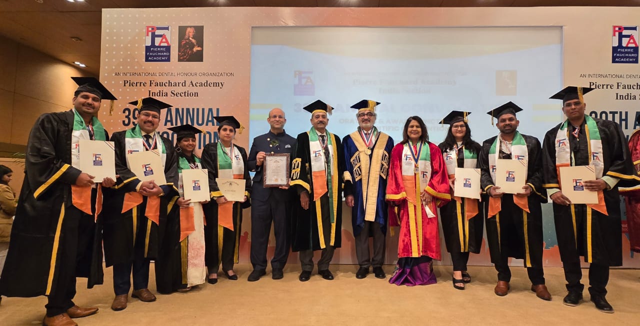 के.डी. डेंटल कॉलेज को मिला अकादमिक उत्कृष्टता पुरस्कार