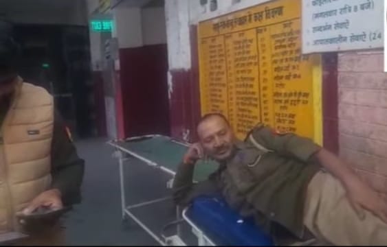 सड़क हादसे में ऊंचाहार के दरोगा श्री बाबू घायल , ड्यूटी के दौरान हुई घटना