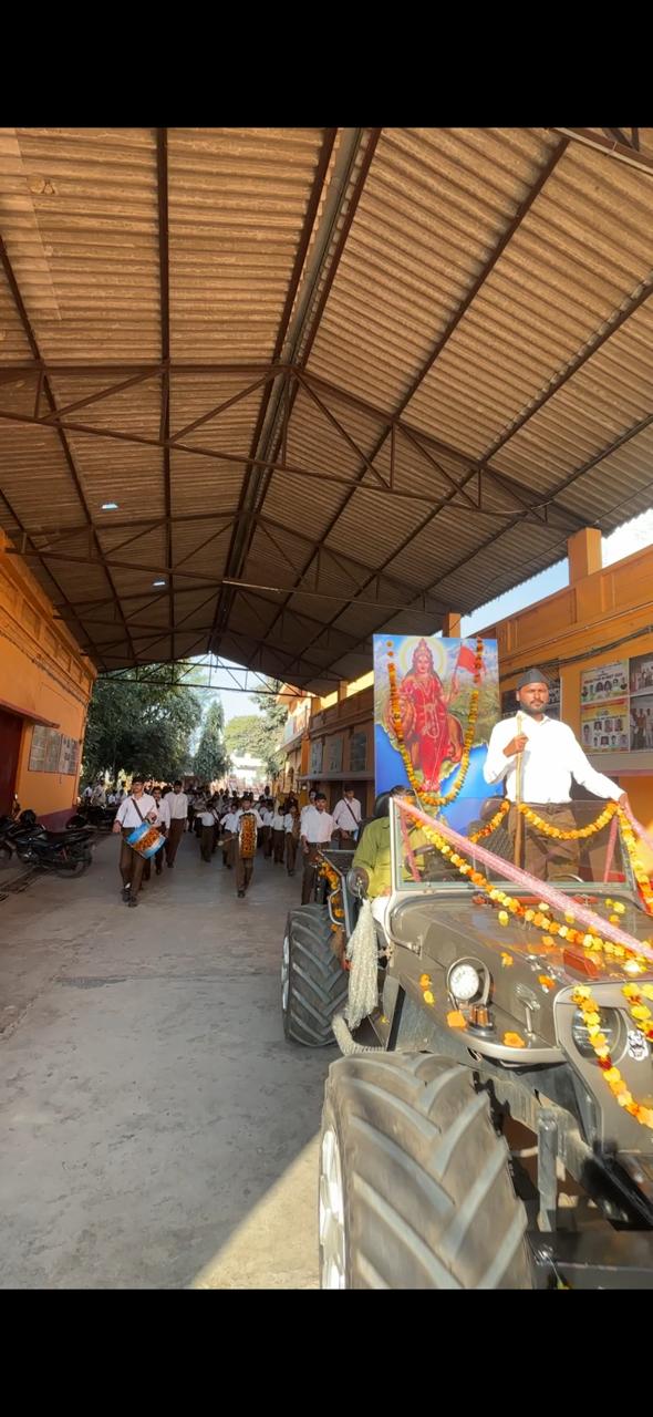 वीर बाल दिवस पर निकला बाल संचालन