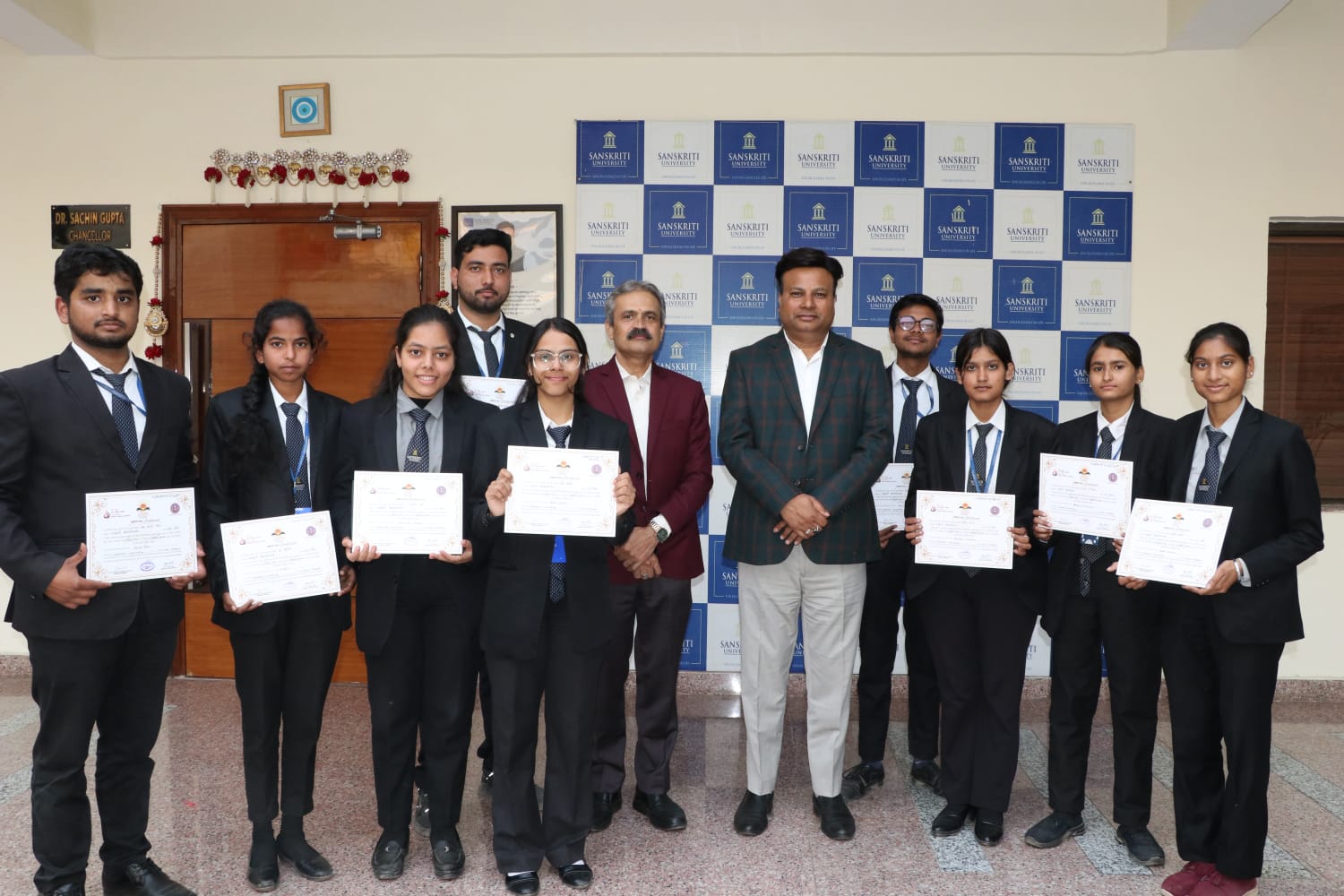 बौद्धिक आईकेएस परीक्षाः संस्कृति विवि के विद्यार्थियों ने बाजी मारी